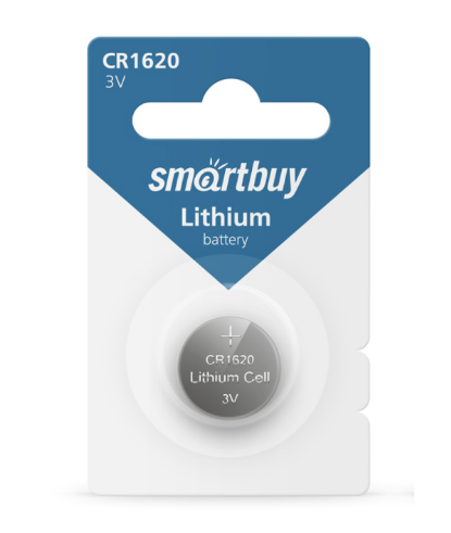 Батарейка CR1620 SmartBuy (1шт)