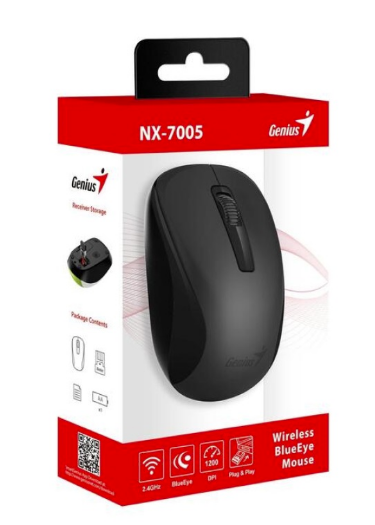 Мышь беспроводная Genius NX-7005 черная