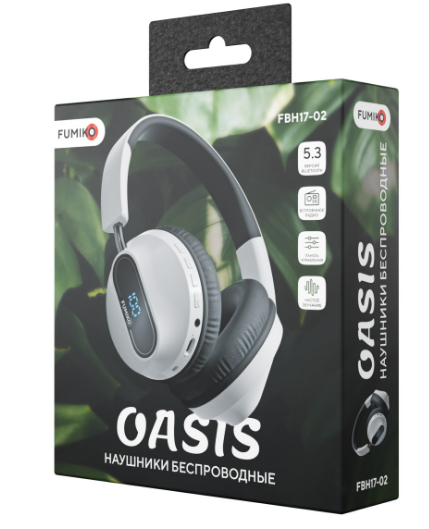 Наушники беспроводные FUMIKO OASIS белые