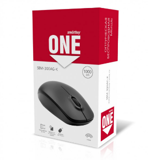 Мышь беспроводная Smartbuy 300AG ONE черная