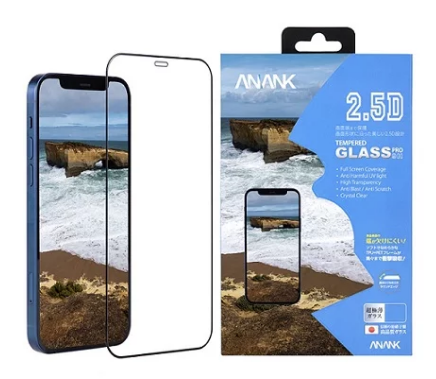 Защитное стекло iPhone XR/11 ANANK 2.5D черное
