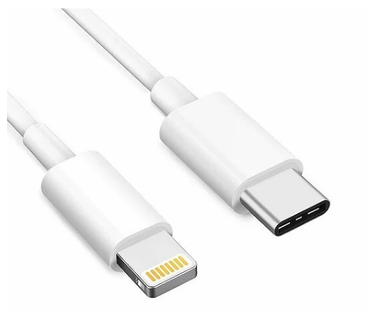 Кабель Type-C - Lightning белый ORIG 100%