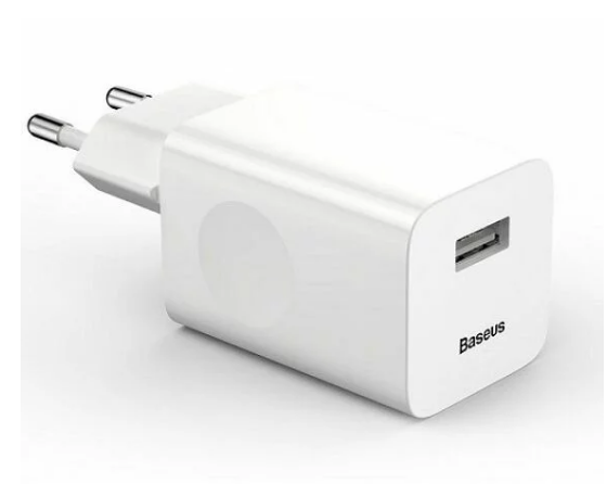 СЗУ-1USB Baseus Wireless Charging Quick Charger белый (CCALL-BX02)