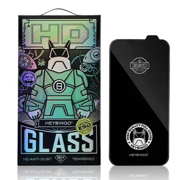 Защитное стекло HEYBINGO X-Man iPhone 15 Pro Full приватное