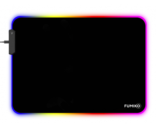 Коврик для мыши FUMIKO MP05 RGB-подсветка 350x250х3 мм