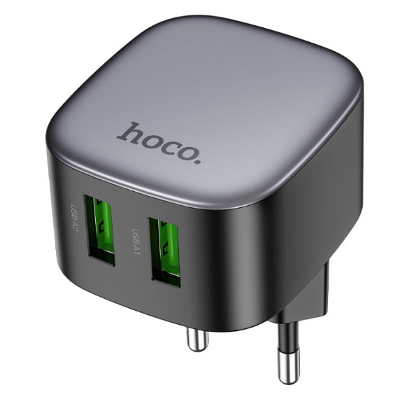 Зарядное устройство Hoco CS34A QC 2USB черное
