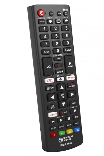 Пульт универсальный Dream RM-L1616 для телевизоров LG черный