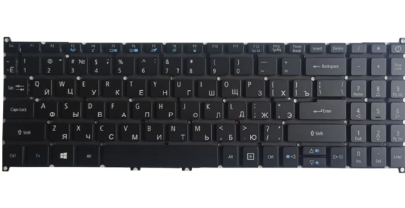 Клавиатура для ноутбука Acer Aspire A315-54G / A315-55G / A515-54G / Aspire 3 A315-23-R3LH SF315 (че