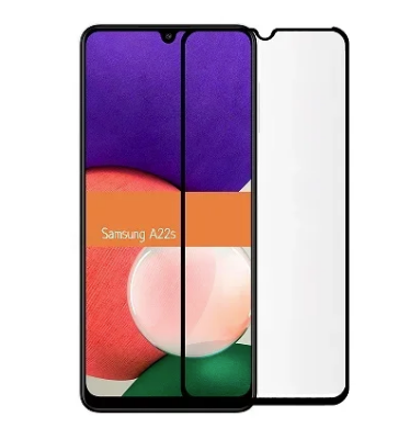 Защитное стекло для Samsung Galaxy A22s/A22 5G LITO, Full черное
