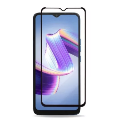 Защитное стекло Tecno Spark 7/7T/Spark 8/8C/8P/8T/9/Pop 6 Pro/Vivo Y22/Y22s/Y35 Full черное