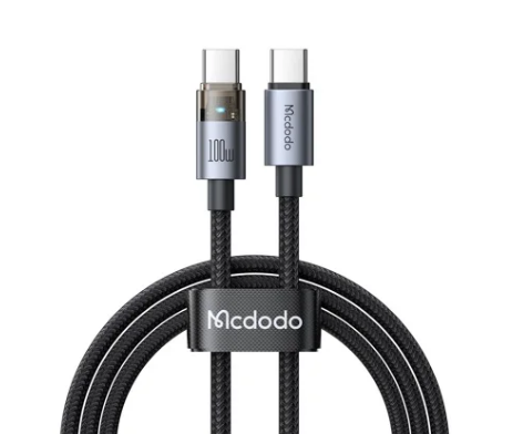 Кабель McDodo CA-5580 100W Type-C - Type-C черный