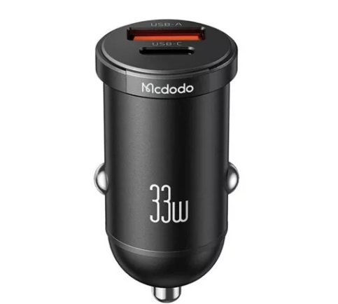 АЗУ-1USB + 1USB-C McDodo CC-2320 33W, черный