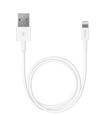 Кабель Deppa Lightning - USB белый, 1,2м