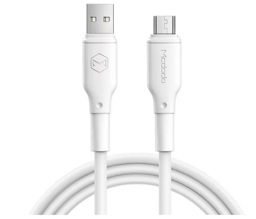 Кабель McDodo CA-6770 microUSB - USB белый, 1,2м