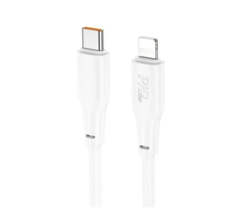 Кабель Hoco X93 Type-C - Lightning PD 20W белый, 1м