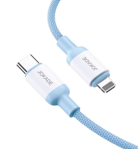 Кабель Jokade JA014 Type-C / Lightning 5А PD20W синий