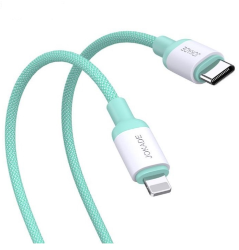 Кабель Jokade JA014 Type-C / Lightning 5А PD20W зеленый
