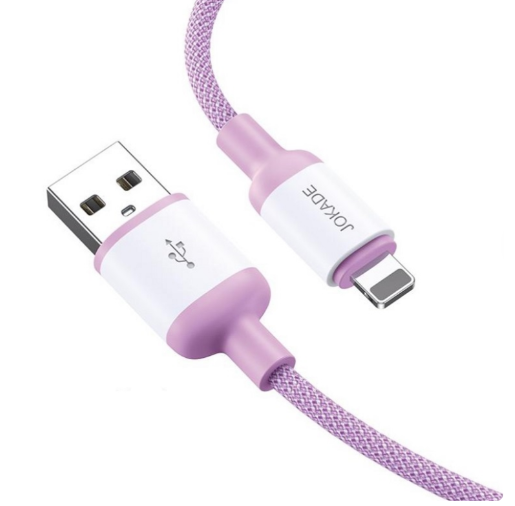 Кабель Jokade JA014 Lightning 5A фиолетовый