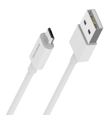Дата-кабель Borofone MicroUSB X14 белый