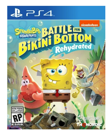 Игра для PS4 "SpongeBob SquarePants: Battle For Bikini Bottom – Rehydrated"