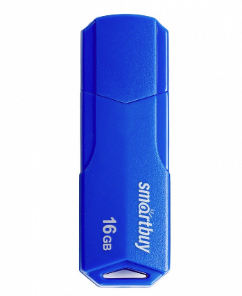 USB-Flash 16GB Smart Buy Clue Series синяя