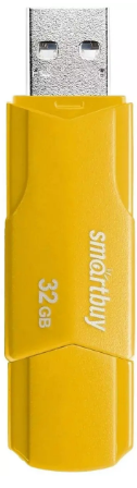 USB-Flash 32GB Smart Buy Clue Series желтая