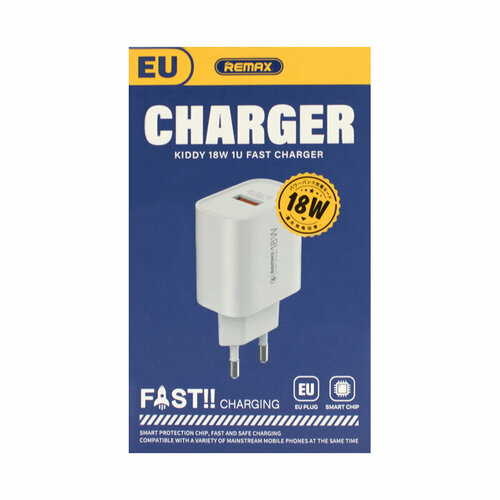 СЗУ-1USB Remax RP-U119 3A, 18W белый