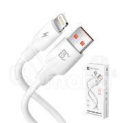 Кабель USB - Lightning BC X81 Soft Белый