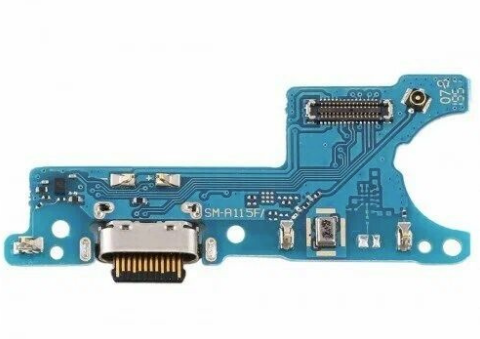 Шлейф для Samsung Galaxy A11/M11 (A115F/M115F) плата системный разъем/микрофон