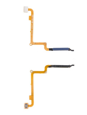 Шлейф для Xiaomi Redmi 14C/Poco C75 (2411DRN47C/2410FPCC5G) сканер отпечатка пальцев Черный