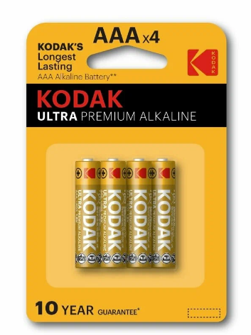 Батарейки Kodak R06-4BL ULTRA PREMIUM ALKALINE (1шт)