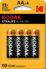 Батарейки Kodak R06-4BL XTRALIFE ALKALINE (1шт)