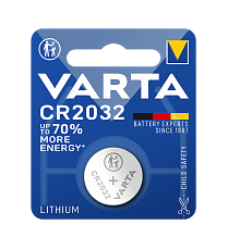 Элементы питания VARTA ELECTRONICS CR2032