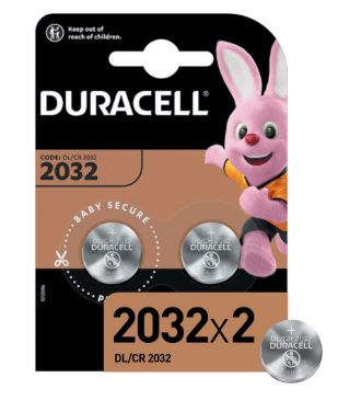 Элемент питания Duracell CR2032 (1шт)